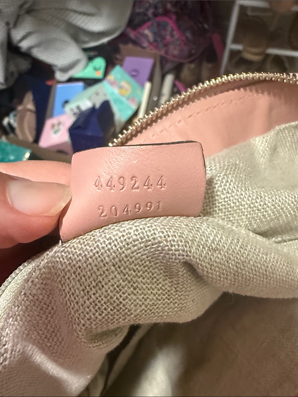 Gucci leather Bree Hobo - Picture 16 of 16